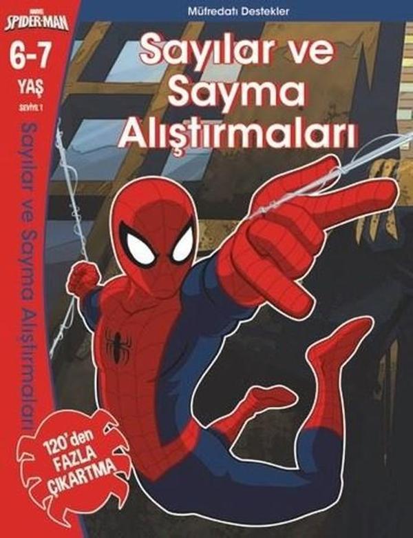 Marvel Spider-Man Sayılar ve Sayma Alıştırmaları - Beta Kids - Image 1