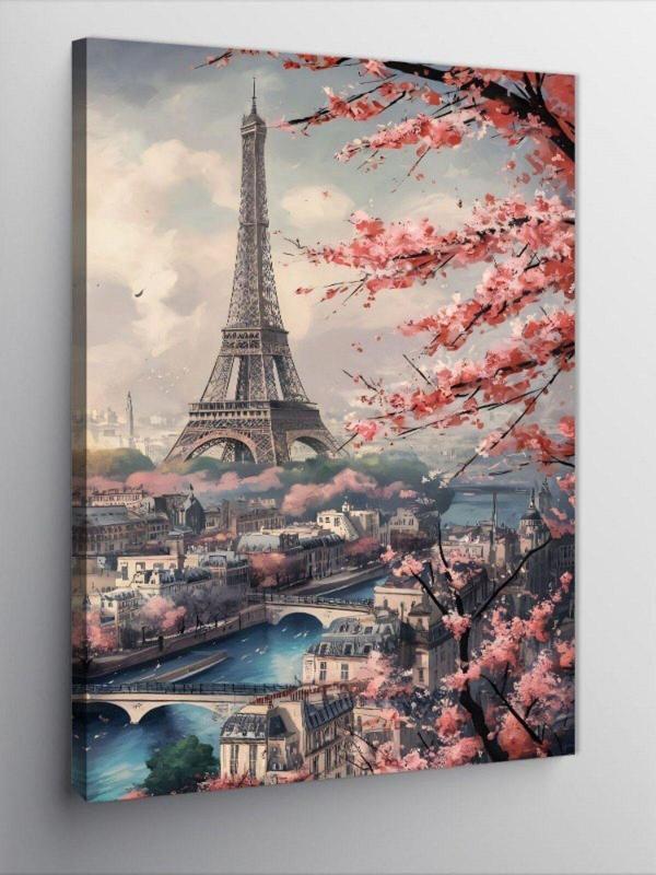 Ekart Kanvas Tablo Eyfel Kulesi Paris - Image 1