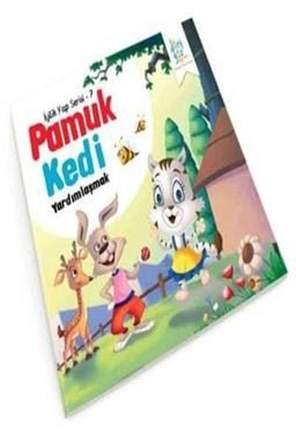 İyilik Yap Serisi 7-Pamuk Kedi Yardımlaşmak - Dört Göz Yayınları - Image 1