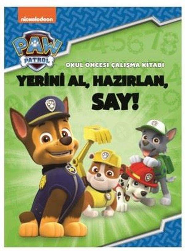Paw Patrol Okul Öncesi Çalışma Kitabı-Yerini Al Hazırlan Say! - Doğan ve Egmont Yayıncılık - Image 1