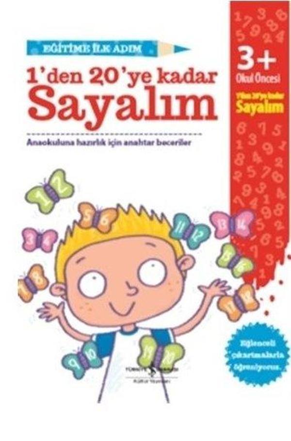 Eğitime İlk Adım-1'den 20'ye kadar Sayalım 3+ - İş Bankası Kültür Yayınları - Image 1