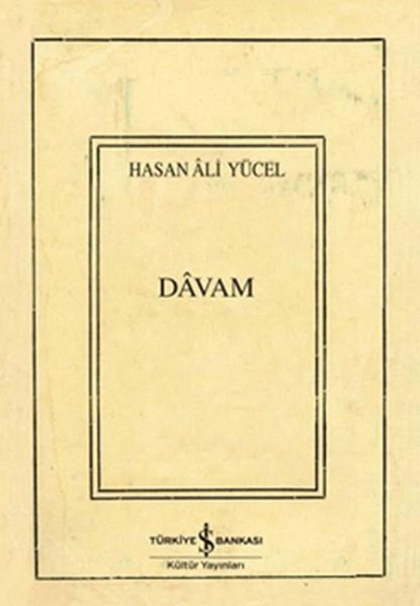 Davam - İş Bankası Kültür Yayınları - Image 1