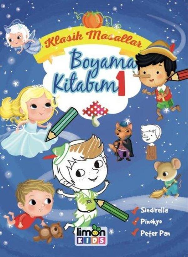 Klasik Masallar Boyama Kitabım-1 - Limonkids - Image 1