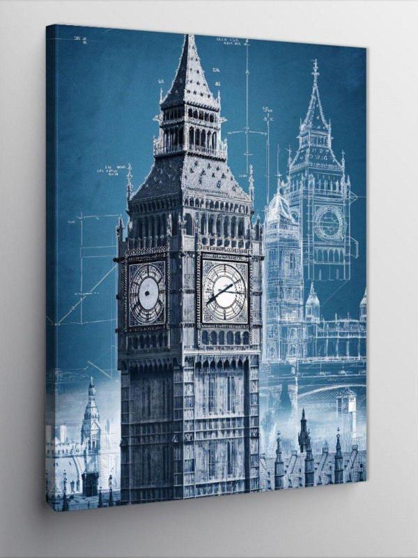 Ekart Kanvas Tablo Big Ben Saat Kulesi - Image 1