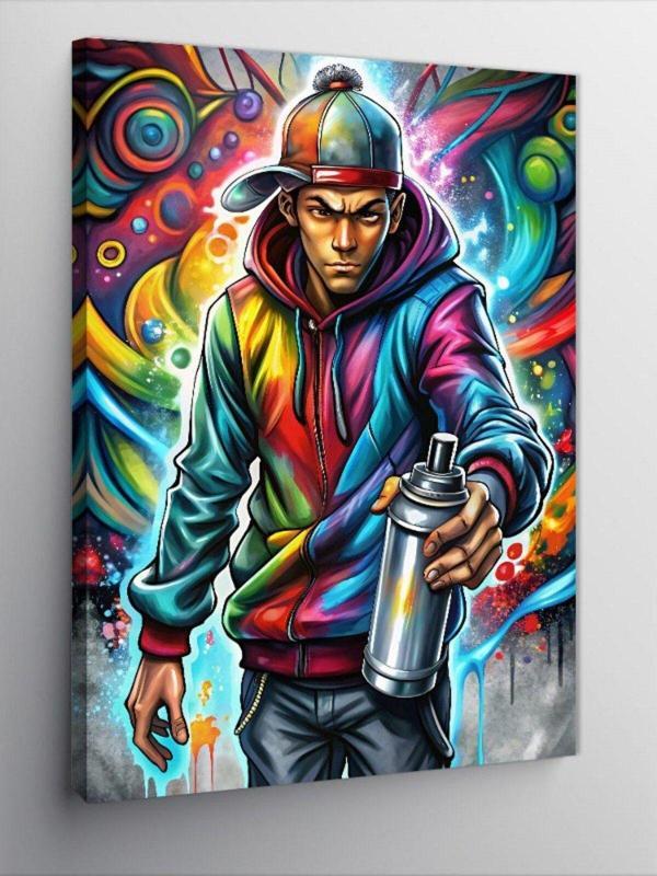 Ekart Kanvas Tablo Grafiti Sanatçısı - Image 1
