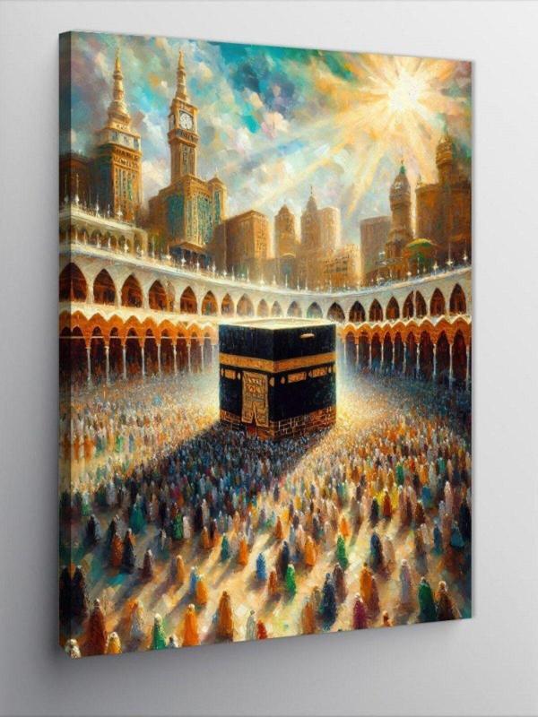 Ekart Kanvas Tablo Kabe Ve Umre - Image 1
