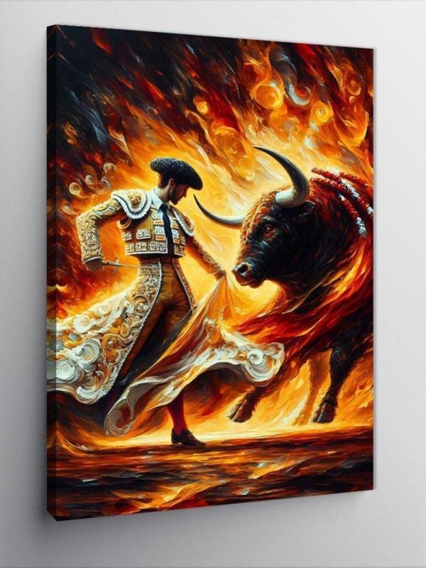 Ekart Kanvas Tablo Dansçı Matador - Image 1