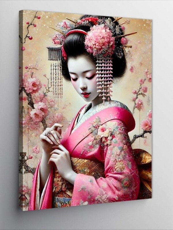 Ekart Kanvas Tablo Japon Güzeli - Image 1