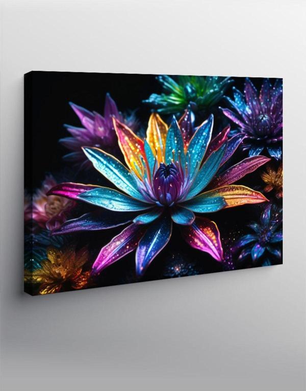 Ekart Kanvas Tablo Lotus Çiçeği - Image 1