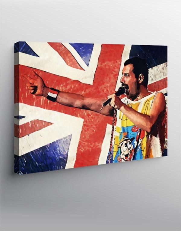 Ekart Kanvas Tablo Freddie Mercury - Image 1