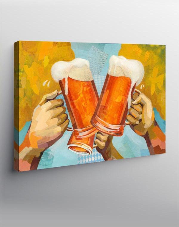 Ekart Kanvas Tablo Bira Temalı - Image 1