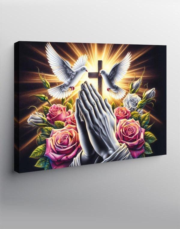 Ekart Kanvas Tablo Hristiyan Mezarı - Image 1