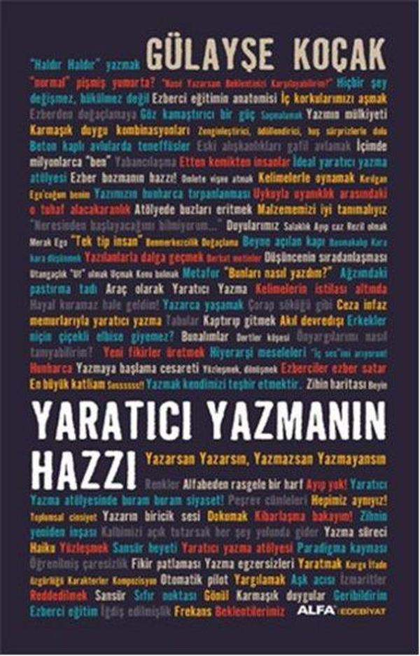 Yaratıcı Yazmanın Hazzı - Alfa Yayıncılık - Image 1