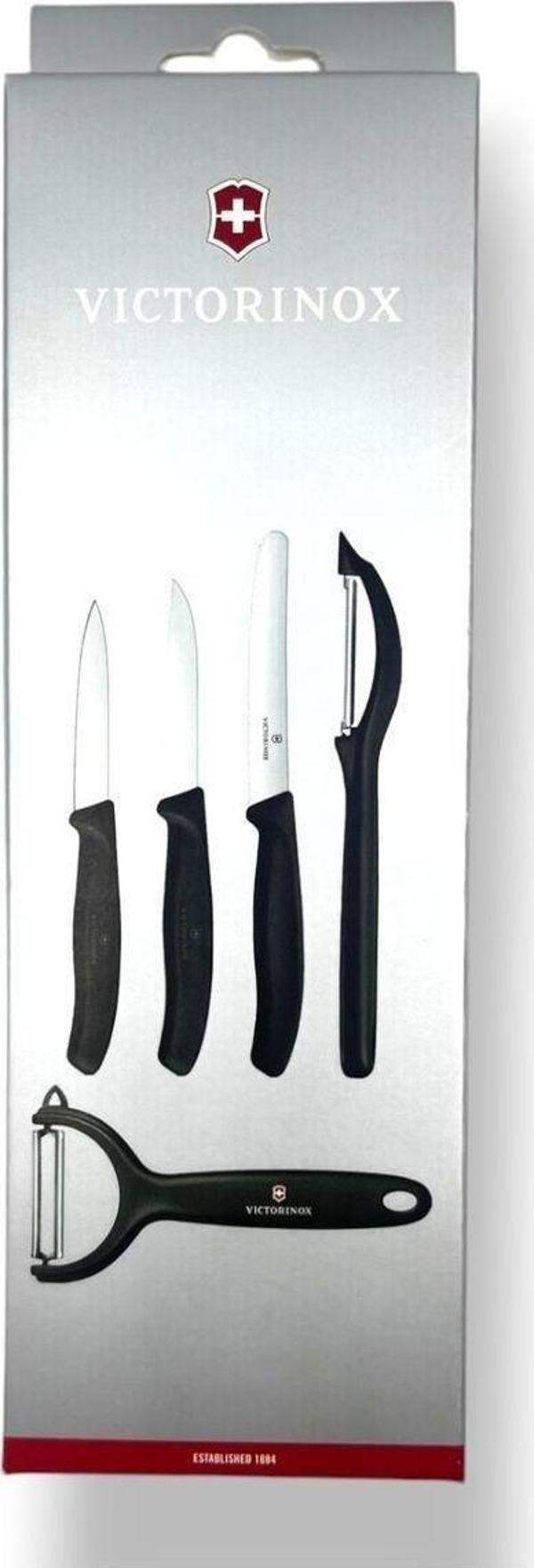 Victorinox Siyah 5 Li Soyma Ve Soyacak Seti - Image 1
