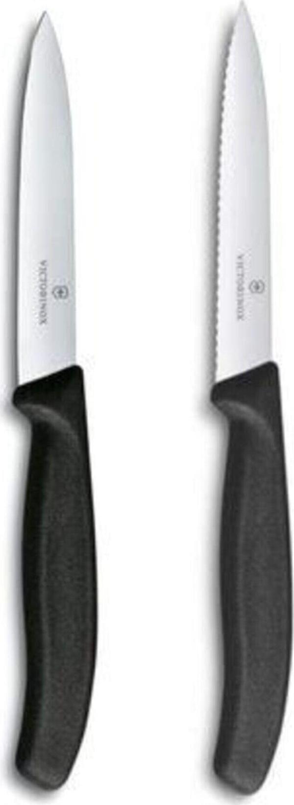 Victorinox Siyah Bıçak Seti 2 Li - Image 1