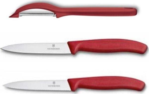 Victorinox Soyacak Ve Soyma Bıçak Seti 10 Cm Red - Image 1