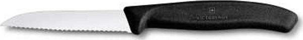 Victorinox Vıctorınox 6.7433 8Cm Tırtıklı Soyma Bıçağı Black - Image 1