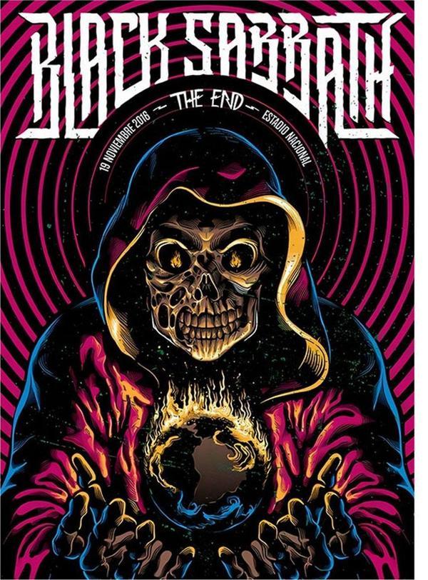 Ekart Black Sabbath Desenli Mdf Tablo 35 cm x 50 cm - Image 1