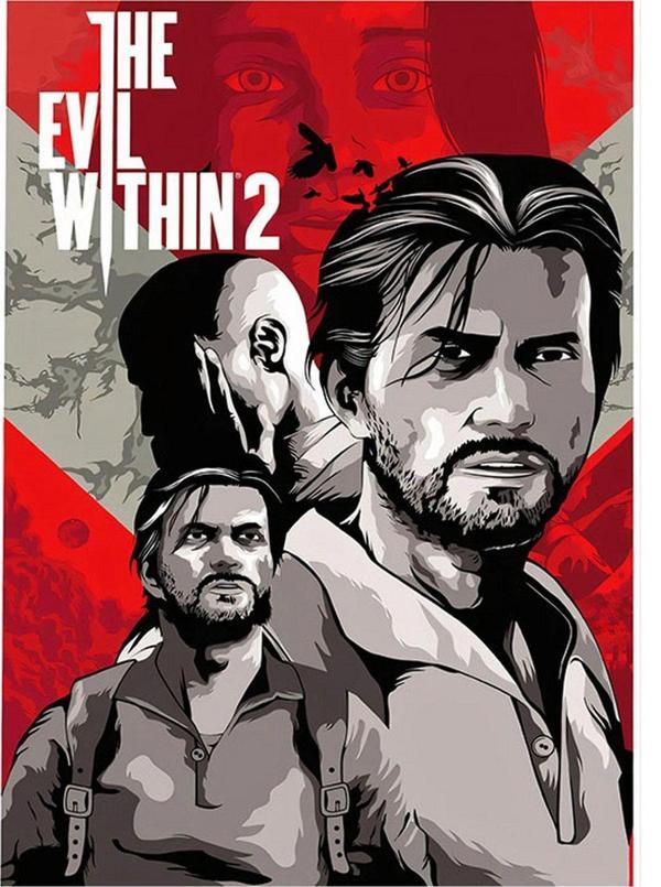 Ekart The Evil Within 2 Hediyelik Mdf Tablo 50 cm x 70 cm - Image 1