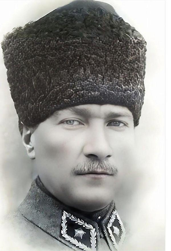 Ekart Mustafa Kemal Atatürk Art Mdf Tablo 35 cm x 50 cm - Image 1
