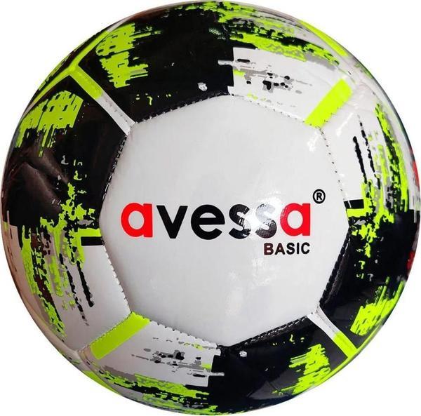 Avessa Basic Futbol Topu Beyaz-Yeşil - Image 1
