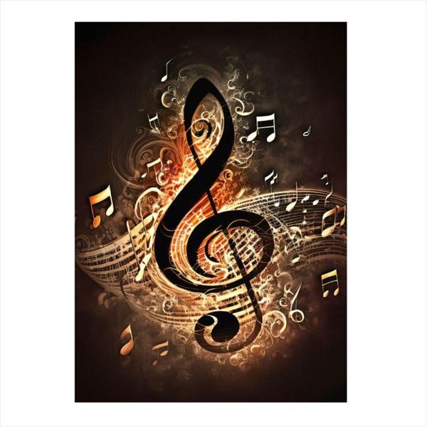 Ekart Sol Anahtarı Tasarım Mdf Tablo 35 cm x 50 cm - Image 1