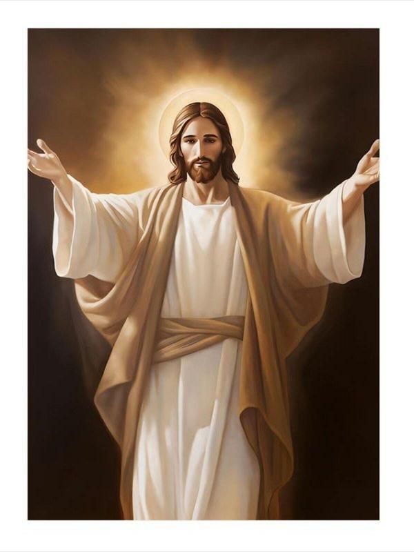 Ekart Jesus Christ Hz İsa Mdf Tablo 50 cm x 70 cm - Image 1