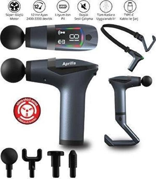 Aprilla AFM 2898 Şarjlı Masaj Aleti - Image 1