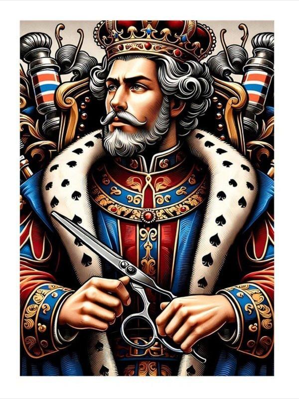 Ekart Kral Berber Mdf poster 50 cm x 70 cm - Image 1