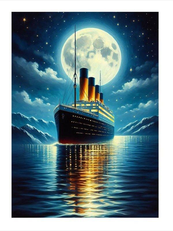 Ekart Titanic Dekoratif Mdf Tablo 35 cm x 50 cm - Image 1