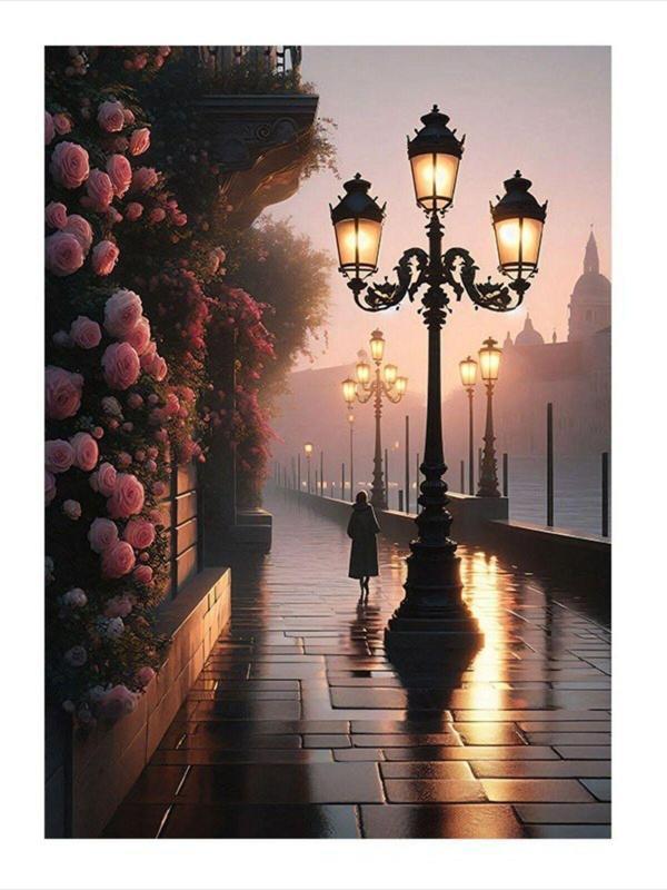 Ekart Sahil Yolu Ve Çiçekler Hediyelik Mdf Tablo 35 cm x 50 cm - Image 1