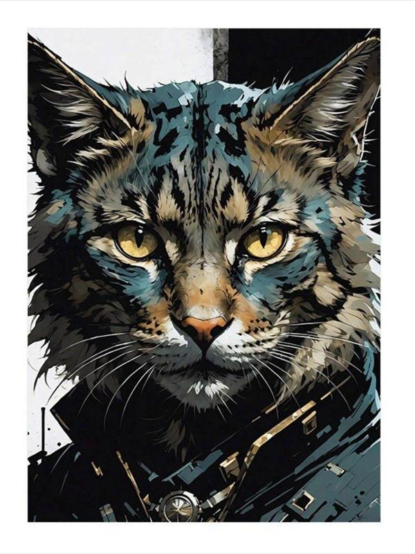 Ekart Asil Kedi Mdf poster 35 cm x 50 cm - Image 1