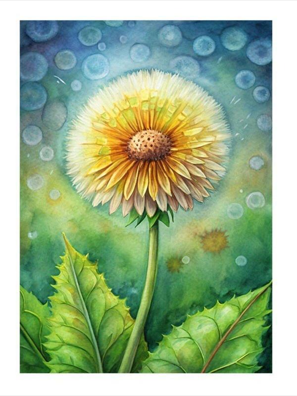 Ekart Sarı Çiçek Mdf Tablo 50 cm x 70 cm - Image 1