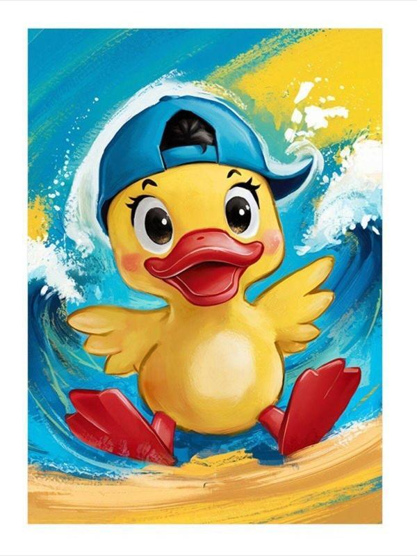 Ekart Tek Boynuzlu At Ve Çiçekler Art Mdf Poster 50 cm x 70 cm - Image 1