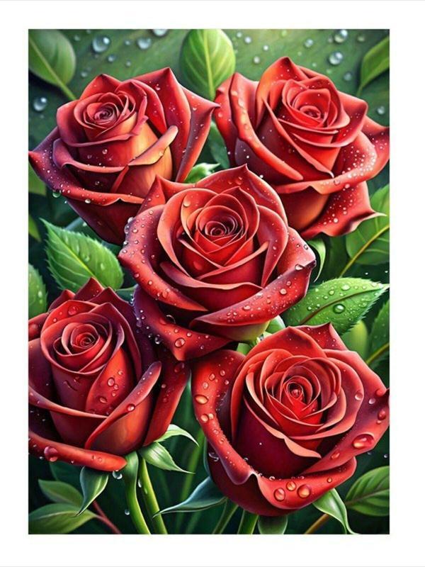 Ekart Kırmızı Güller Model Mdf tablo 50 cm x 70 cm - Image 1