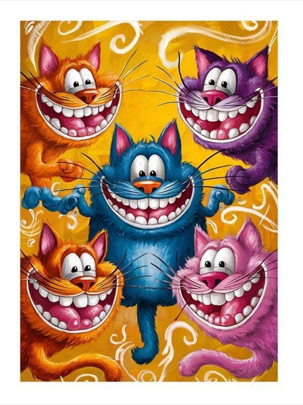 Ekart Sevimli Canavarlar Hediyelik Mdf Tablo 50 cm x 70 cm - Image 1