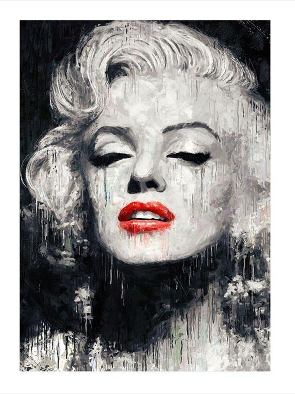 Ekart Marilyn Monroe Modern Mdf Tablo 25 cm x 35 cm - Image 1