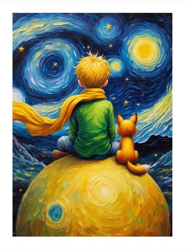 Ekart Küçük Prens Ve Tilki Mdf poster 25 cm x 35 cm - Image 1