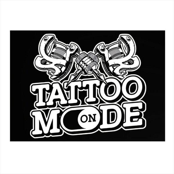 Ekart Dövmeci Temalı Mdf Tablo 50 cm x 70 cm - Image 1