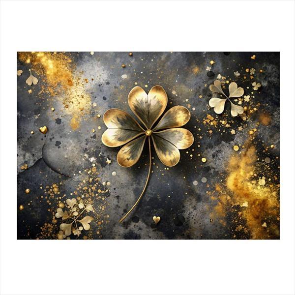 Ekart 3 Yapraklı Yonca Art Mdf Tablo 25 cm x 35 cm - Image 1