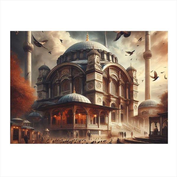 Ekart Cami Manzarası Mdf Tablo 50 cm x 70 cm - Image 1