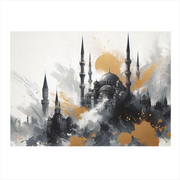 Ekart Tarihi Cami Model Mdf tablo 35 cm x 50 cm - Image 1