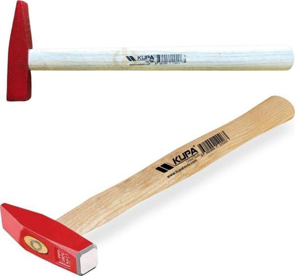 Kupa Ahşap Saplı Tesviyeci Çelik Çekiç 100 gr. - Image 1