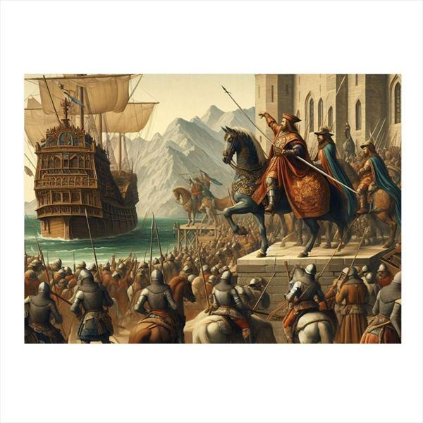 Ekart Savaş Temalı Hediyelik Mdf Tablo 35 cm x 50 cm - Image 1