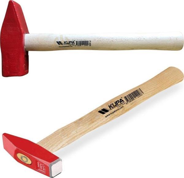Kupa Ahşap Saplı Tesviyeci Çelik Çekiç 1500 gr. - Image 1