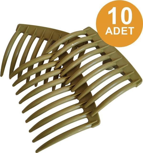 ZEYTİN TIRMIĞI (10 ADET) 9 DİŞLİ ZEYTİN TARAĞI ZEYTİN TOPLAMA APARATI ESNEK KALİTELİ KIRILMAZ ZEYTİN TOPLAMA TIRMIĞI - Image 1