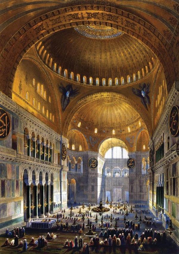 Art Puzzle Ayasofya Camii'nde İlk Namaz 1000 Parça 5252 - Image 1