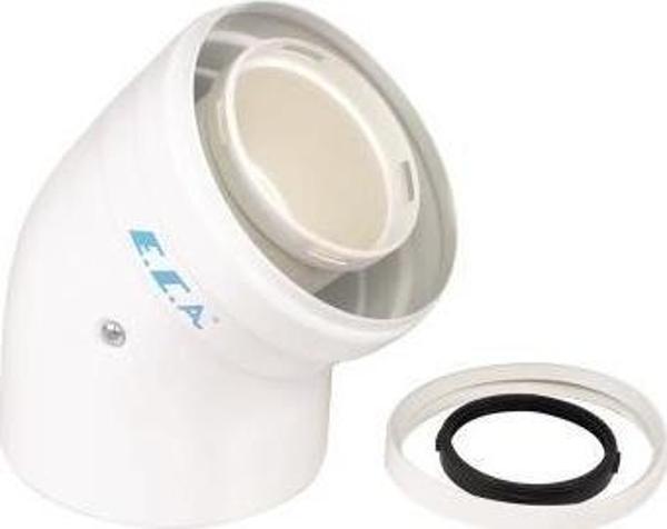 Eca Felis 45° lik Dirsek, Ø80/125 mm (50/65 kW İçin) - AB65 - Image 1
