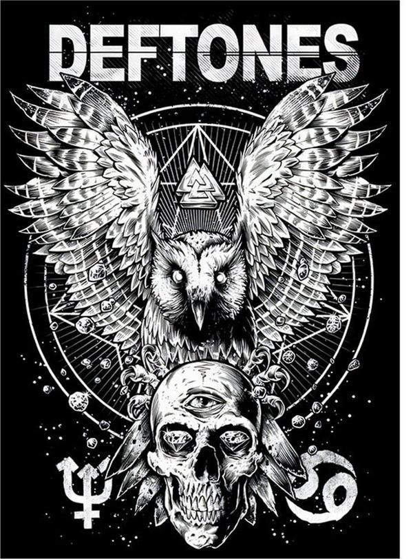 Ekart Deftones Tasarım Ahşap Tablo 25 cm x 35 cm - Image 1