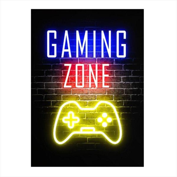 Ekart Gamer Alanı Tasarım Ahşap Tablo 35 cm x 50 cm - Image 1